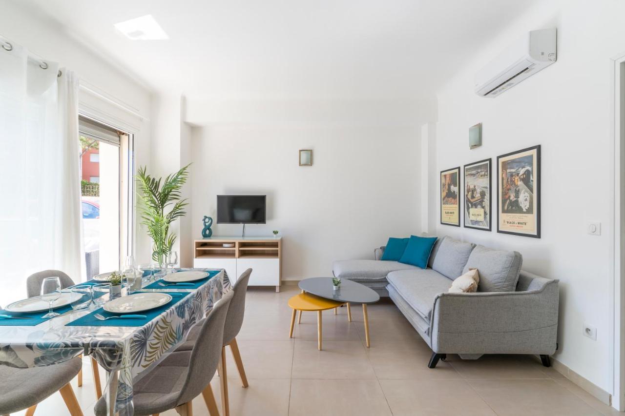 Le Grand Large - Appt Proche Plage Antibes Exterior foto